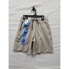 Member's Mark Boys Luxe Short Washed Stone Khaki Size L 10/12 VT3033 NWT