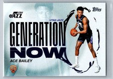 2025-26 Topps Generation Now #GN-5 Ace Bailey RC Utah Jazz
