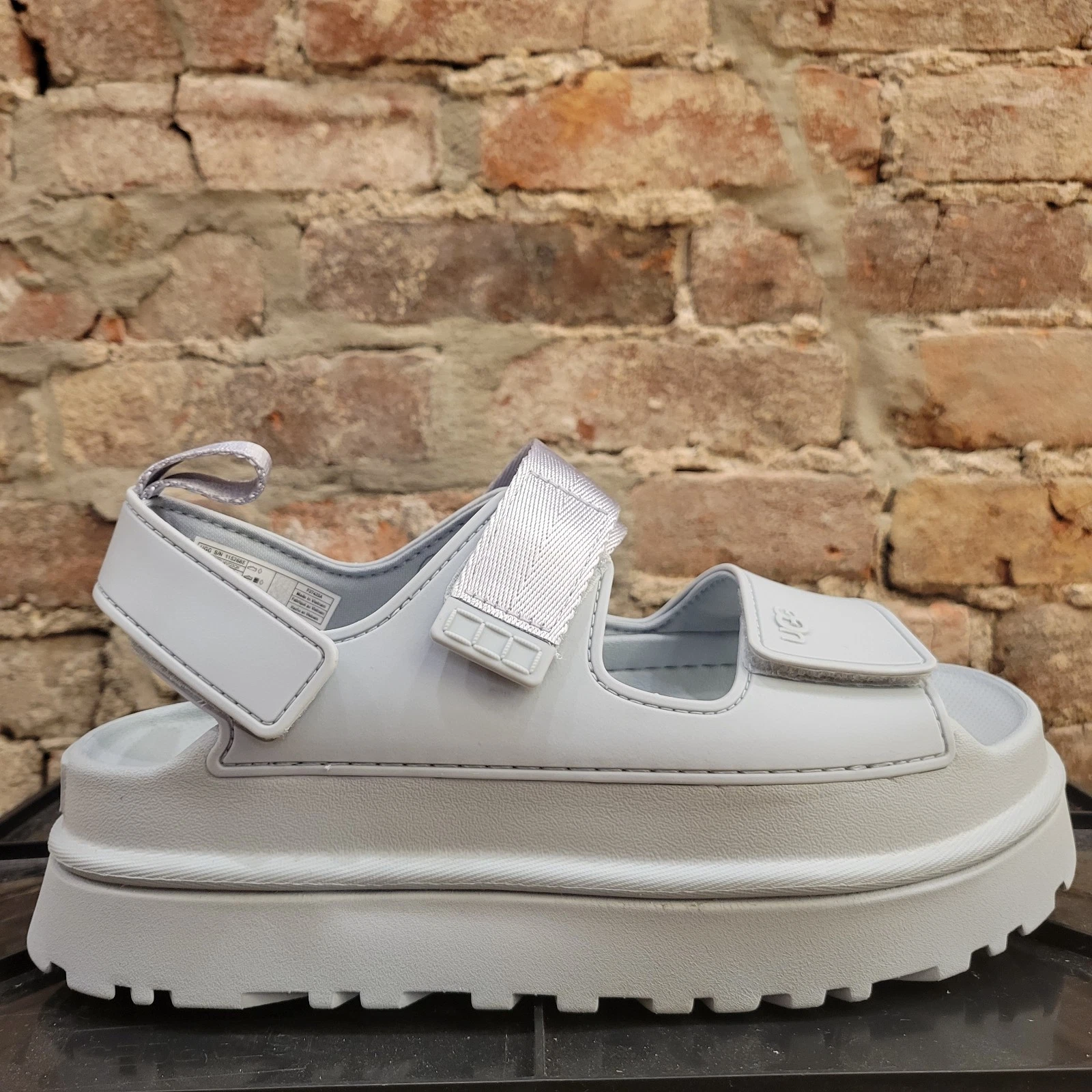 Sandalo donna Ugg Goldeng slide schiuma di mare nuovo con scatola #1152685