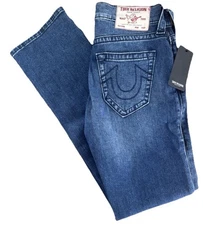 TRUE RELIGION RICKY SN RELAXED STRAIGHT 107344 JEANS 38x34 NWT!