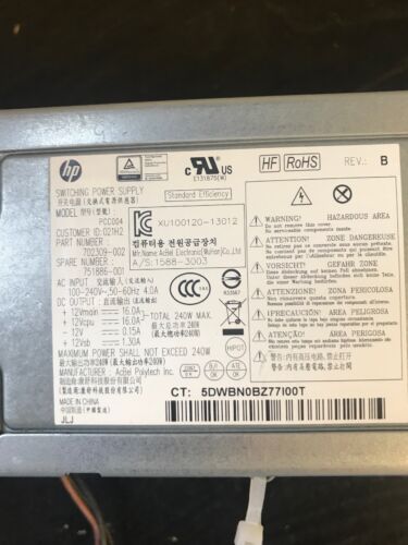 HP 702309-002 PC004 Power Switching Unit - Picture 2 of 3