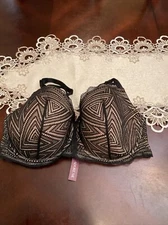 Adore Me Underwire Full Bra size 44DD Black