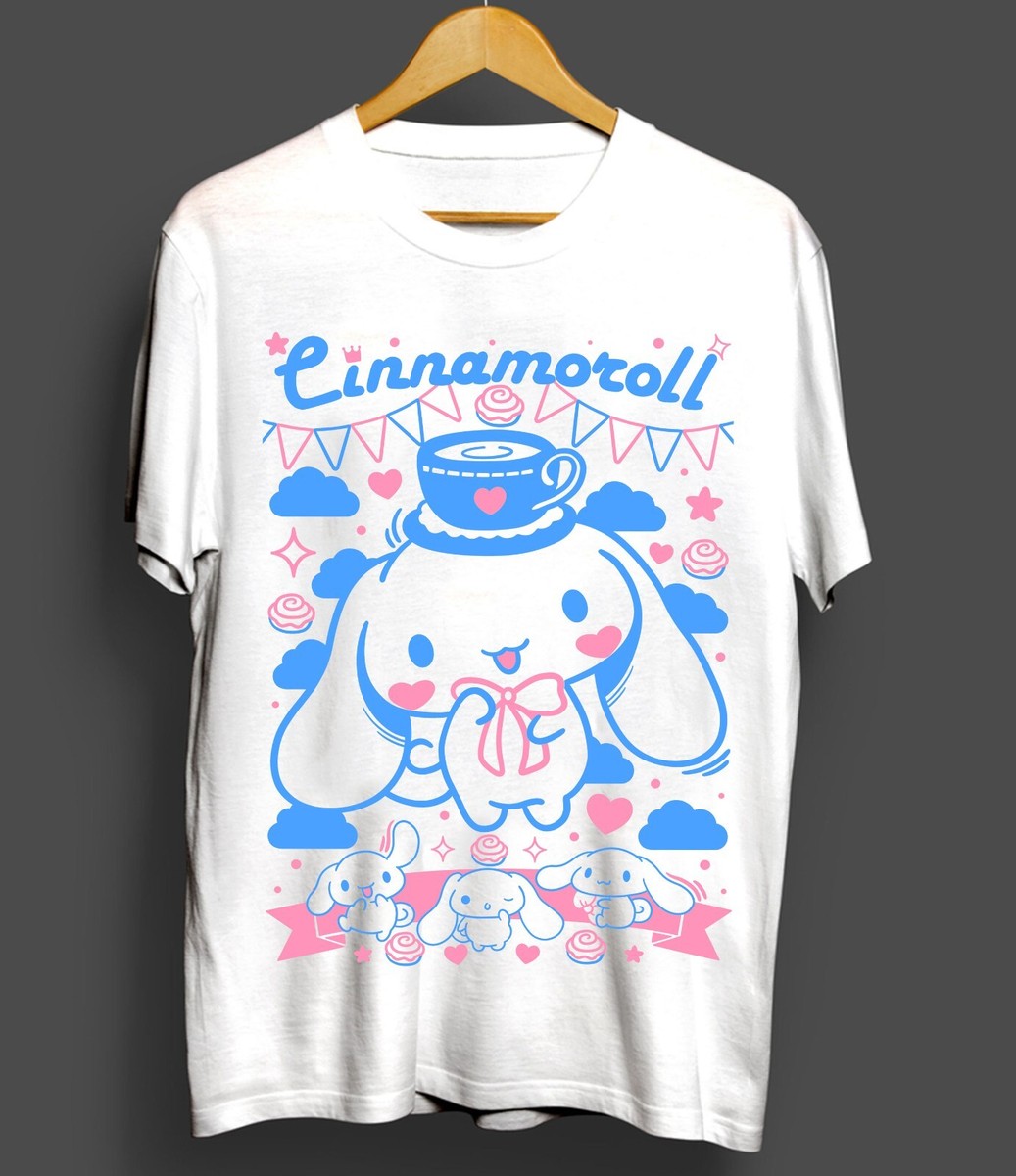 関税込★GROVE x CINNAMOROLL CINNAMOROLL FRIENDS HS T-SHIRT M GROVE X CINNAMOROLL) CINNAMOROLL FRIENDS HS T-SHIRT [M SIZE