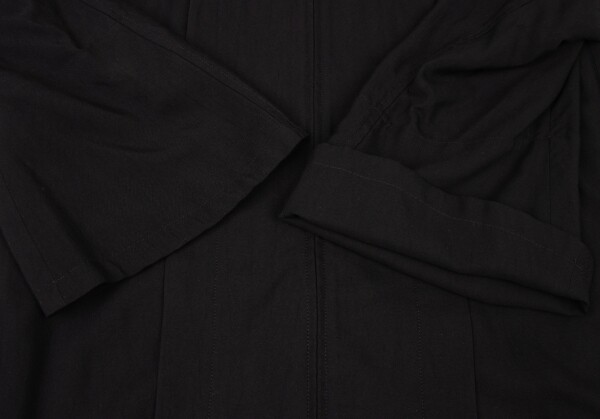 Yohji Yamamoto collections Draped Double Zip Hoodie Coat Yohji Yamamoto collections Draped Double Zip Hoodie Coat