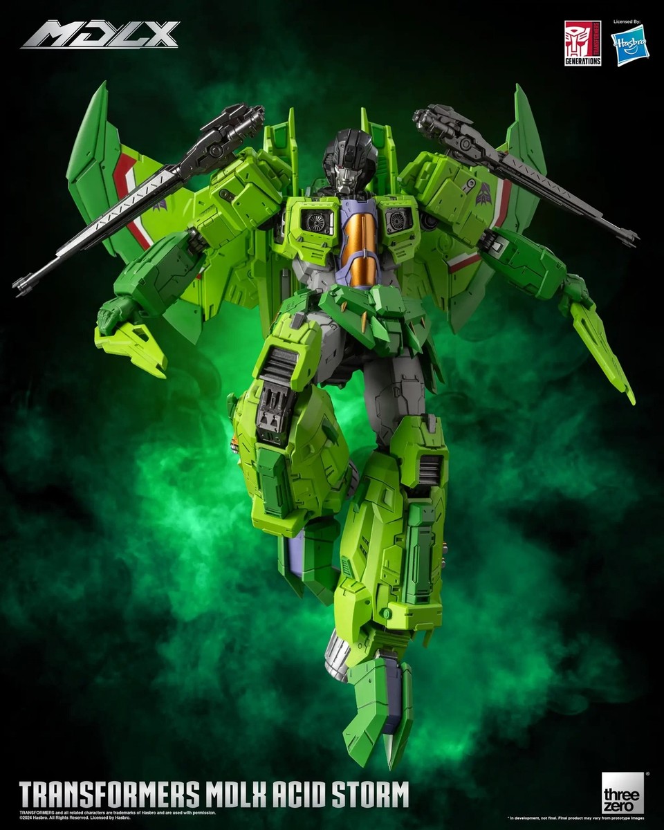 In Stock) Threezero Transformers MDLX Acid Storm Action