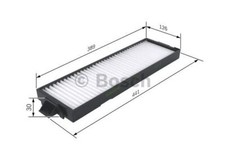 BOSCH 1 987 432 096 Innenraumfilter Filter Pollenfilter für SAAB Partikelfilte