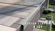 Alu Abtropf Randprofil Traufenprofil Balkon Terrasse K301 Classic System