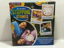 Made by Me D.I.Y. Stepping Stones 7" Each, 4pcs Girls & Boys Personalize NEW