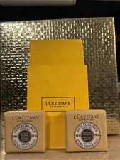 2 X L'OCCITANE EN PROVENCE EXTRA SHEA MILK GENTLE SOAP 3.5 OZ SEALED