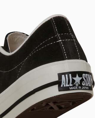 Converse One Star J Suede V-3 Color Black Made in Japan 35200870