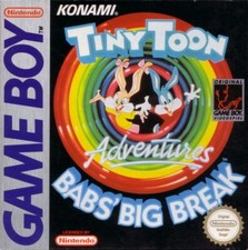 Tiny Toon Adventures: Babs Big Break - Nintendo Gameboy Original cartridgeTESTED