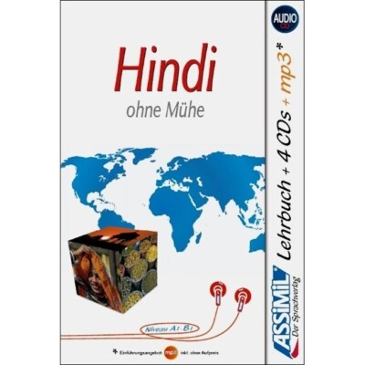 HINDI lernen Sprachkurs für Anfänger mit Buch, Tonaufnahmen auf Audio-CD mp3-CD