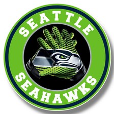 Seattle Seahawks Vinyl Sticker Decal 12 Different Size Car Windows football