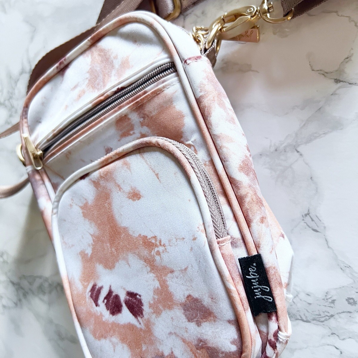 Jujube Mini Helix Crossbody Bag To Dye For Peach Mauve View 2