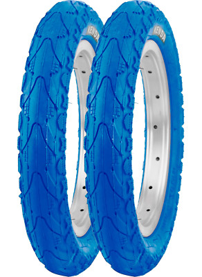2 Kenda Fahrradreifen 12 Zoll Reifen (12.5x2.25) 62-203 Kinderwagen Reifen Blau