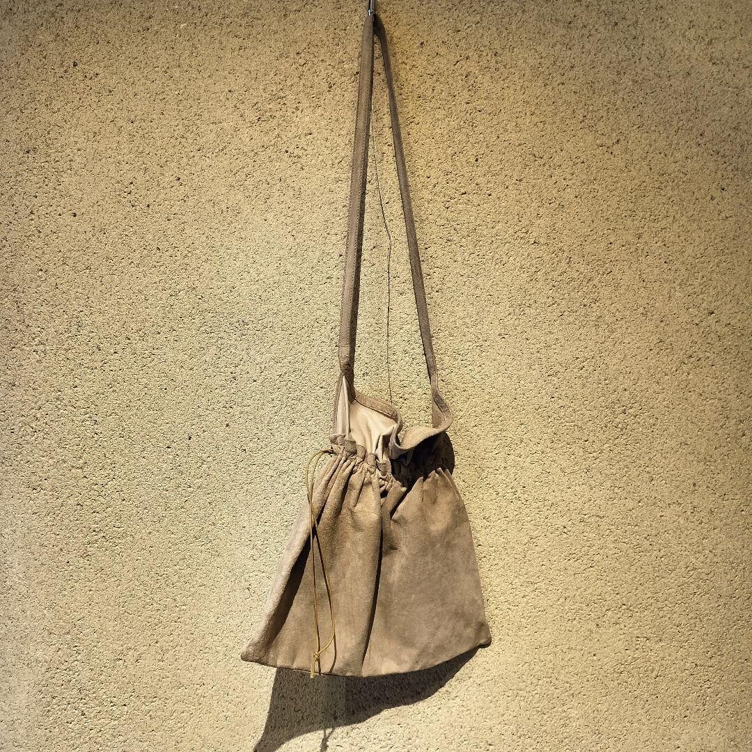 Hender Scheme Red Cross Bag Big Purse Leather in Beige USED Hender Scheme Red Cross Bag Big Purse Leather in Beige USED