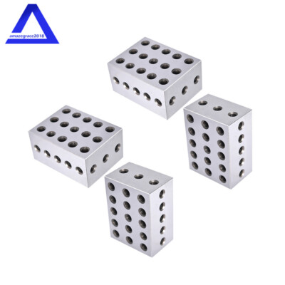2 Matched Pair 2-3-4 234 Blocks 23 Holes Ultra Precision 0.0002'' Machinist