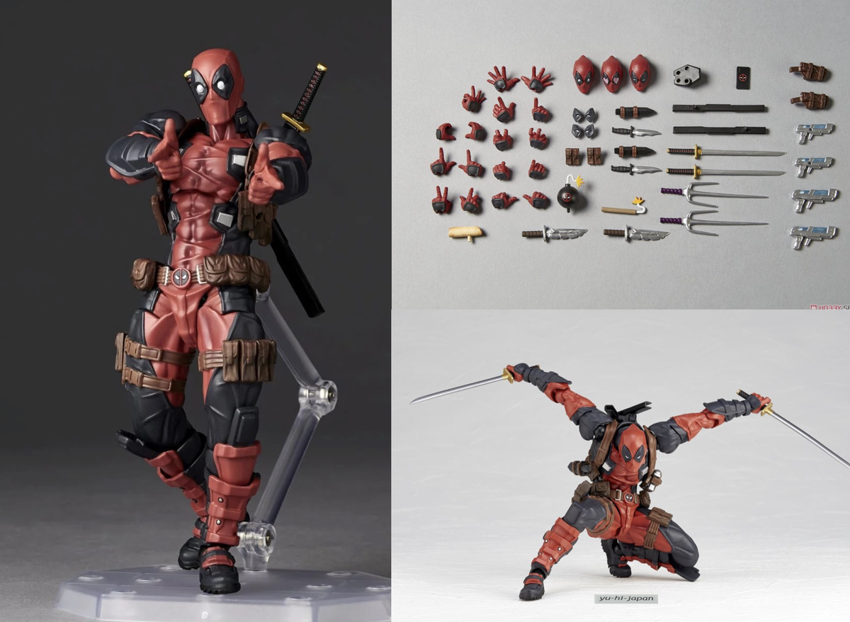 Deadpool Ver.2.5 by Amazing Yamaguchi – Dynamic, Detailed, Weapon