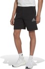 Adidas Mens Fleece Cotton Shorts Sports Gym Training Running Zip Pockets