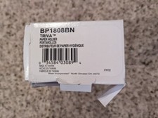 Moen BP1808BN Triva Wall Mounted Euro Toilet Paper Holder Retail 30 bp1808