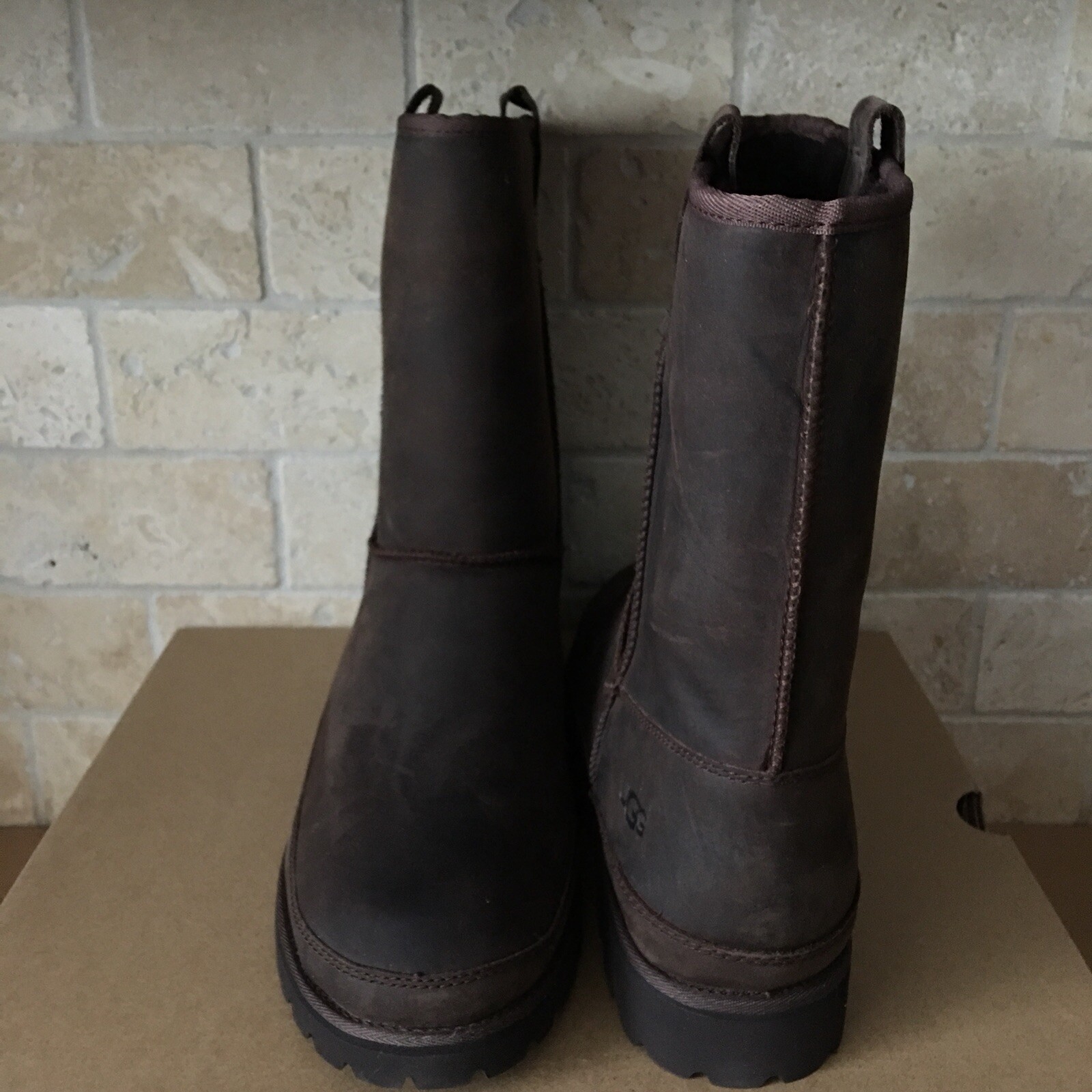 UGG COURTLAND WEATHER GRIZZLY BROWN 