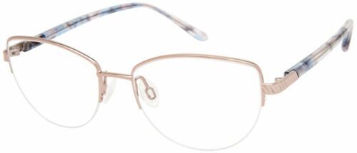 BCBG Maxazria Bruna Womens Metal Eyeglass Frame Pink Multi 