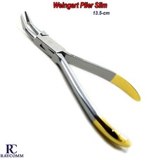 Orthodontic Pliers Slim Weingart Ligature Pliers Angled Lab Dental Instruments
