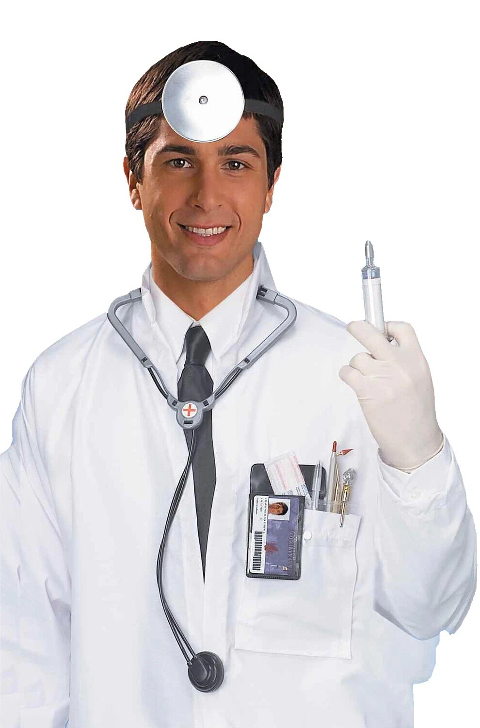 Plástico Doctor y enfermera disfraces para hombres