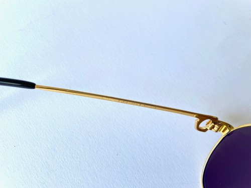 Gafas de sol vintage CARTIER VENDOME Louis LC oro 22K PEQUEÑAS 56*14 Santos Tank - Imagen 14 de 18