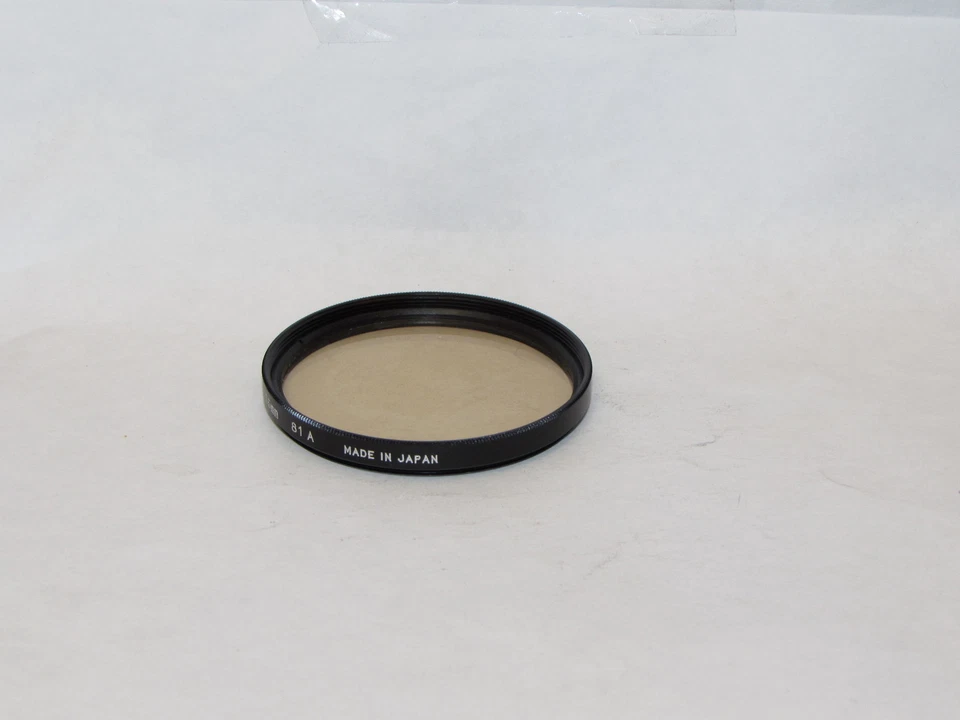 Used Spiratone Coated 81A 55mm Lens Filter Made in Japan O32628 - Image 2 of 2