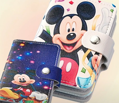 Mickey & friends Wallet BLUE unisex ADULT/KIDS CHRISTMAS BIRTHDAY GIFT UK SELLER - Picture 4 of 5