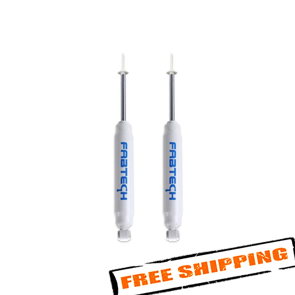 Fabtech Performance Front Shock Absorbers Set for 01-08 Chevy Silverado 2500 HD Foto 2 de 4