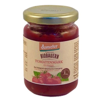 Tomatenmark DEMETER 125ml | BODENSEE BIOBAUERN