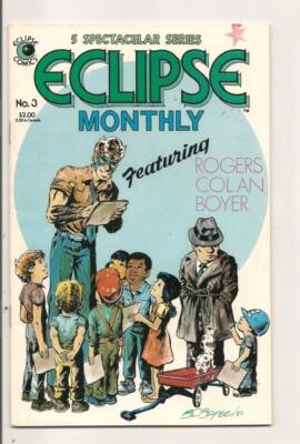 Sept.1983 Eclipse Monthly Comic; Vol.1 No.3 Featuring Rogers Colan Boyer