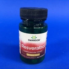 Swanson Resveratrol Cardiovascular Health 100 Mg 30 Capsules