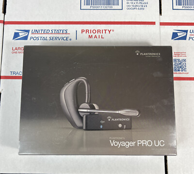 NEW- Plantronics Voyager Pro UC WG201/B  Bluetooth Headset - SAME  DAY SHIP