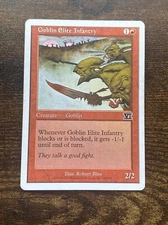 Goblin Elite Infantry (183) Sixth 6th Edition MTG Magic The Gathering D8823*