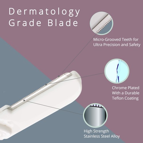 Dermaplaning Tool 6 Count – Easy to Use Dermaplane Razor for Face – Facial Ha... - Picture 2 of 8