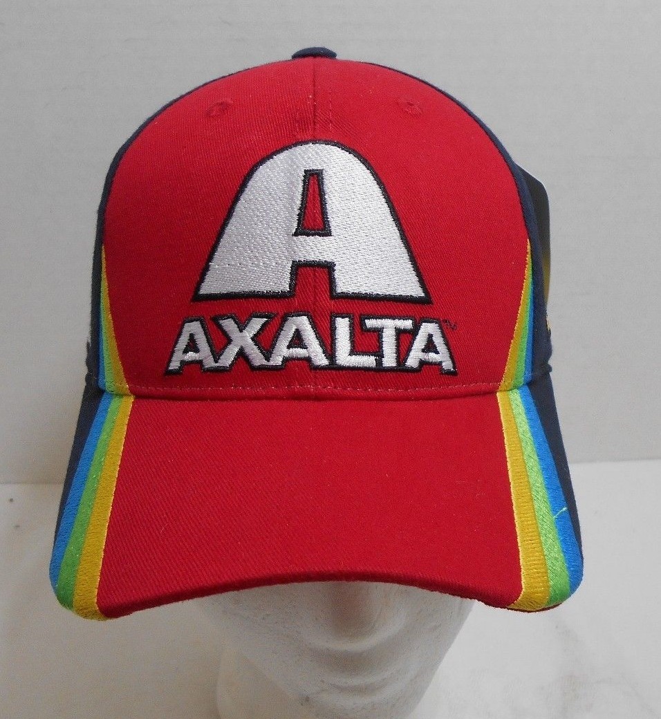 NASCAR Jeff Gordon 24 AXALTA Rainbow Hendrick Motorsports Baseball Hat Cap NEW