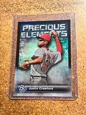 2023 Bowman Platinum Baseball Precious Elements # PE-26 Justin Crawford 