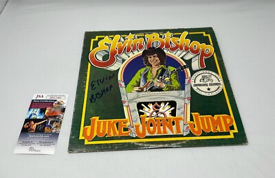 Elvin Bishop signed Juke Joint Jump Album JSA COA 