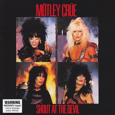 【美品】MOTLEY CRUE/SHOUT AT THE DEVIL LP盤 Motley Crue-Shout At The Devil Exclusive LP (Blood Filled