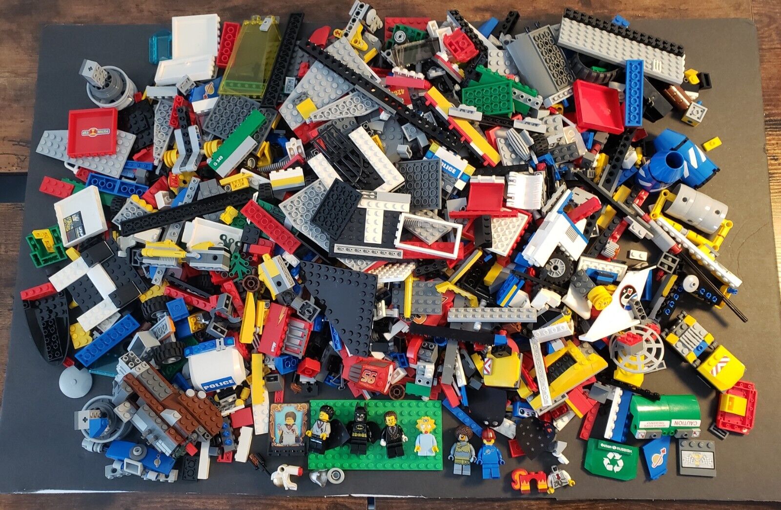 Huge Lot of Incomplete Lego Mixed Blocks Minifigures Batman Harry Potter  Police | eBay