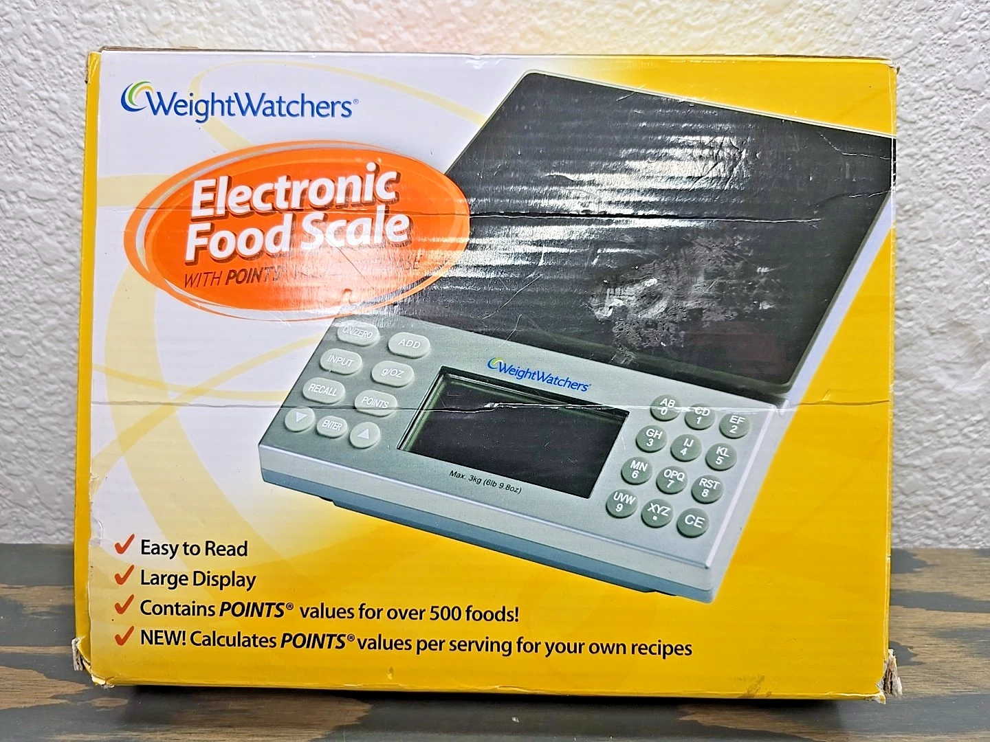 Weight Watchers Digital Food Scale NEW WW Points Value Database Kitchen Diet