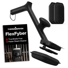 ThermoMaven Grill Brush Bristle Free with 3 Replacement Brush Heads... Fast Ship