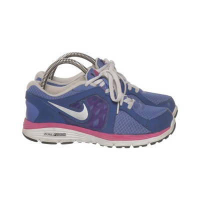 Nike, Trainingsschuhe, Größe: 35 1/2, DUAL FUSION RUN, Blau/Pink, Damen #f5i