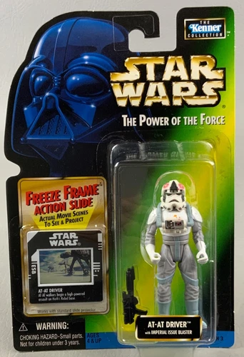 Kenner Star Wars Power of the Force At-At Driver NEW SEALED on CARD!