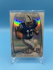 2012 Topps Platinum Rookie Refractor T.Y. Hilton #147 Indianapolis Colts NFL