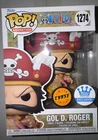 Funko Pop! Vinyl: One Piece Gol D. Roger #1274 (Chase) Protector Included