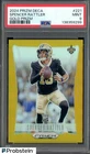 2024 Panini Prizm Deca Football Gold Spencer Rattler #221 PSA 9